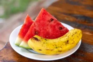 depositphotos 238023088 stock photo watermelon banana table philippines